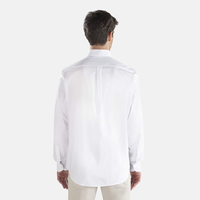 (image for) Camicia in cotone con contrasti interni F08251016-0945 negozi harmont & blaine
