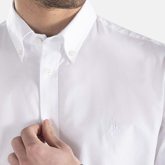 (image for) Camicia in cotone con contrasti interni F08251016-0945 negozi harmont & blaine