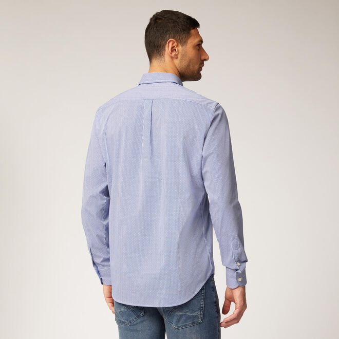 (image for) Camicia in cotone con interni a contrasto F08251016-0990 Negozi Online
