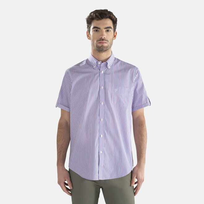 (image for) Sale Camicia in cotone con taschino F08251016-0980