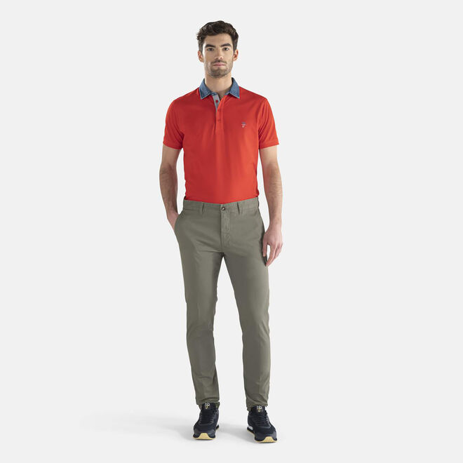 (image for) Pantalone chino in cotone heavy twill F08251016-0939 harmont & blaine